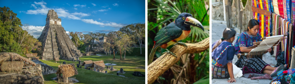 Guatemala & Belize 14 day itinerary of history, Mayan culture, Volcanoes, Lakes, Rainforest and Coral Reefs