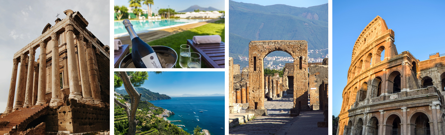 Historical Italy and Amalfi Coast itinerary