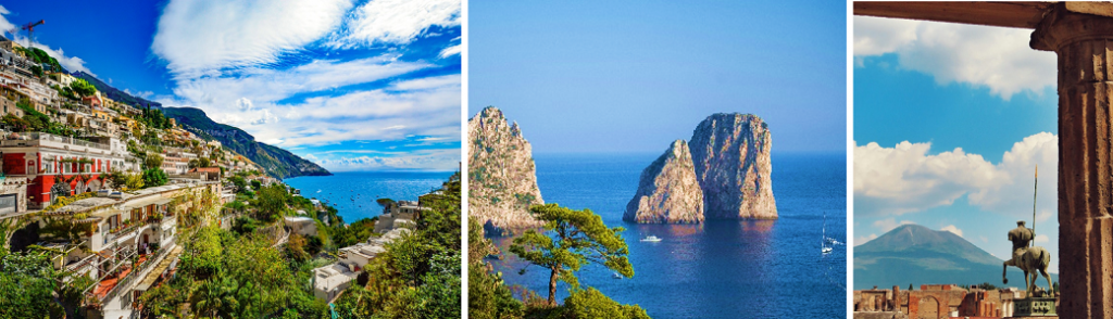 Historical Italy and Amalfi Coast itinerary