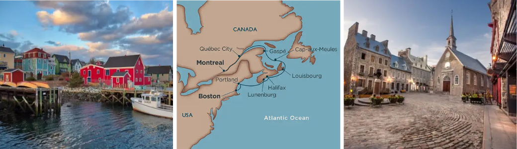 Canadian Maritimes & New England itinerary